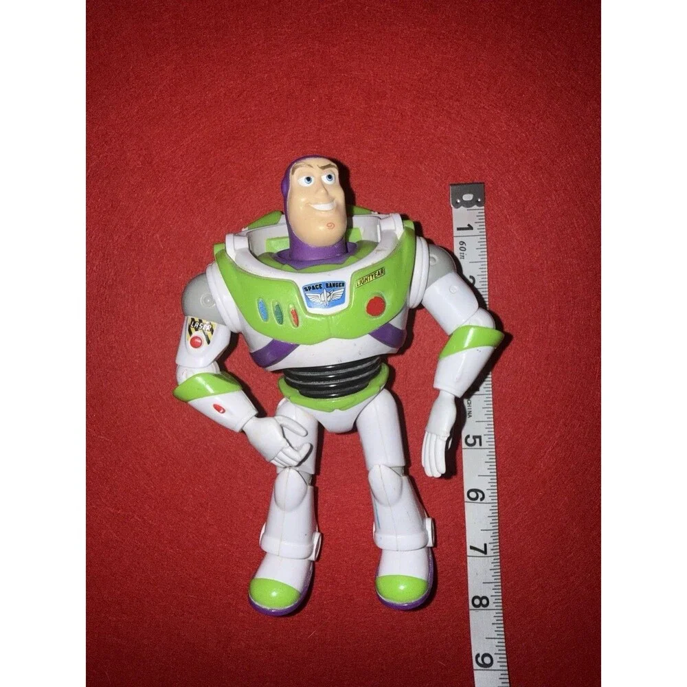 Disney Pixar Buzz Lightyear Figure Lot Toy Story Poseable 10” 7”